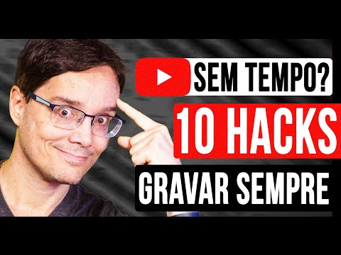 10 DICAS DE COMO PRODUZIR VIDEOS (BONS) SEM TER TEMPO SOBRANDO