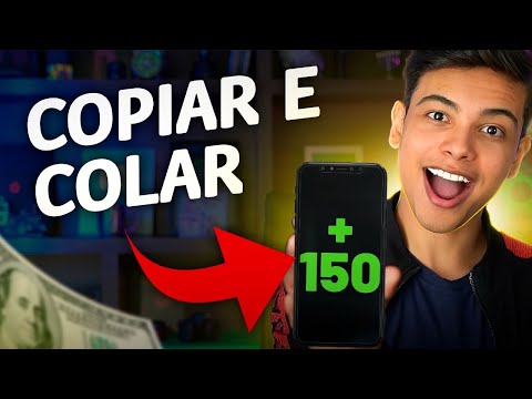 FAÇA 150 REAIS POR DIA PARA COPIAR E COLAR – Pelo Celular (Ganhar Dinheiro online 2023)