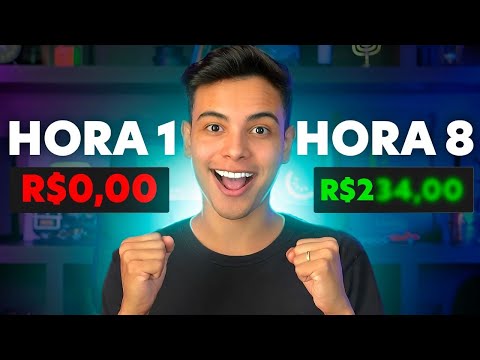 FIQUEI 8 HORAS GANHANDO DINHEIRO NA INTERNET SEM INVESTIR NADA! (Dinheiro online 2023)