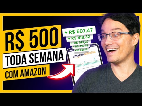 COMO FAZER 500 REAIS POR SEMANA NA AMAZON COM MÍNIMO ESFORÇO!