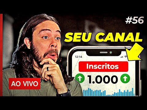 Dicas REALMENTE úteis p/ crescer no YouTube | Live aberta p/ perguntas #56