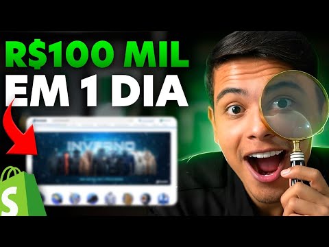 ANALISEI UMA LOJA DE DROPSHIPPING QUE VENDE 100 MIL REAIS POR DIA