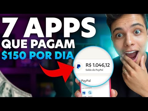 7 APLICATIVOS PARA GANHAR DINHEIRO NA INTERNET – Ganhe $150 Por Dia (Dinheiro online)