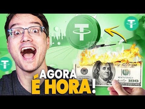 DOLAR ABAIXO DE R$5! FIZ RENDA PASSIVA EM CRIPTO E DOLARIZEI MINHA CARTEIRA
