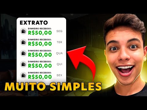 COMO TER R$50 CAINDO NA SUA CONTA TODO DIA (6 IDEIAS PRA VOCÊ COMEÇAR AGORA)