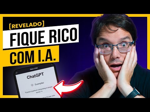 VEJA COMO FICAR RICO USANDO I.A [INTELIGÊNCIA ARTIFICIAL], MELHOR ESTRATÉGIA!