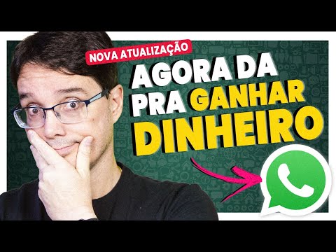 WHATSAPP TÁ COPIANDO O TELEGRAM, AGORA DA PRA GANHAR DINHEIRO, VEJA COMO!