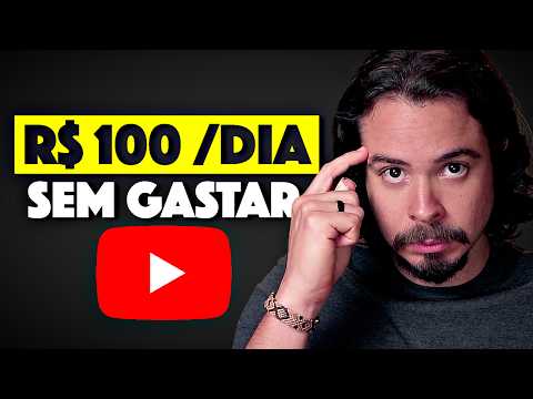 Como ganhar R$ 100 /dia no YouTube SEM INVESTIR | Passo a Passo completo