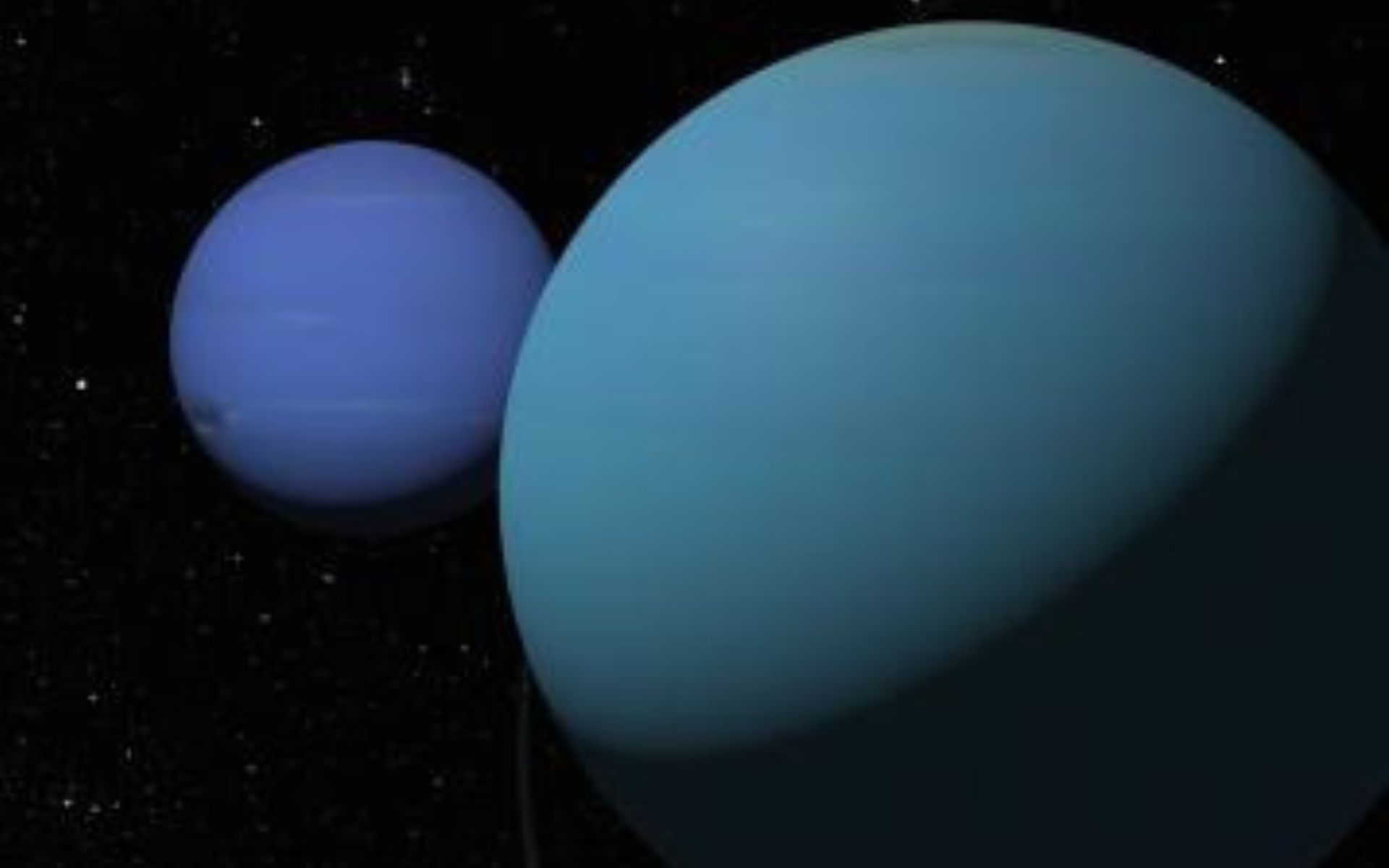 Urano e Netuno: estudo revela as ‘cores reais’ dos dois planetas