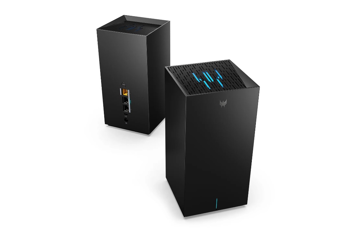 Acer lança roteadores Predator Connect Wi-Fi 7 em parceria com a Qualcomm