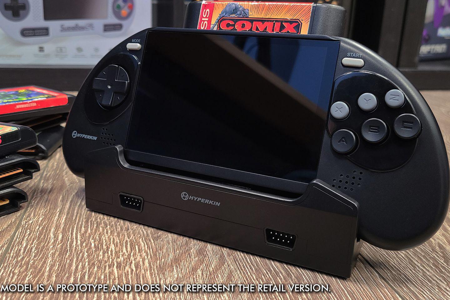 Mega Drive ganha versão portátil que roda cartuchos originais