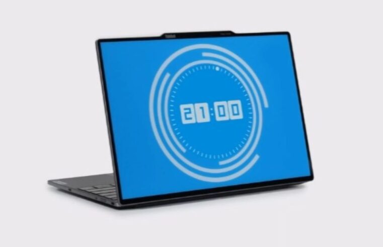 CES 2024: Lenovo apresenta notebook com tela externa E-ink