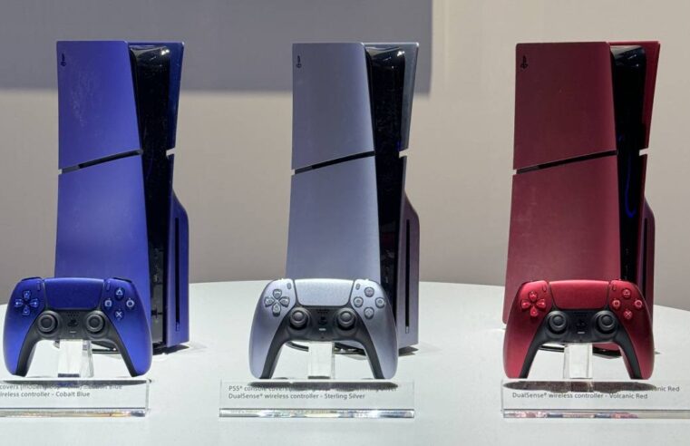 PS5 Slim ganha novas cores e capas! Confira vídeo e imagens