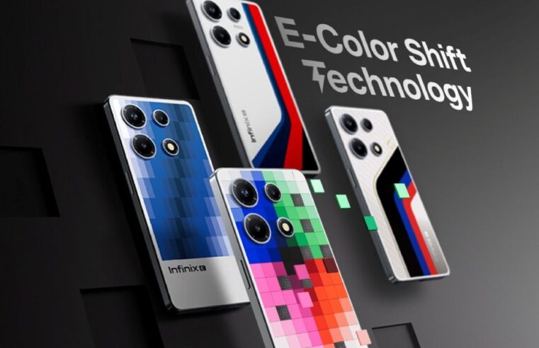 Infinix apresenta E-Shift Color, tecnologia que permite mudar a cor do celular