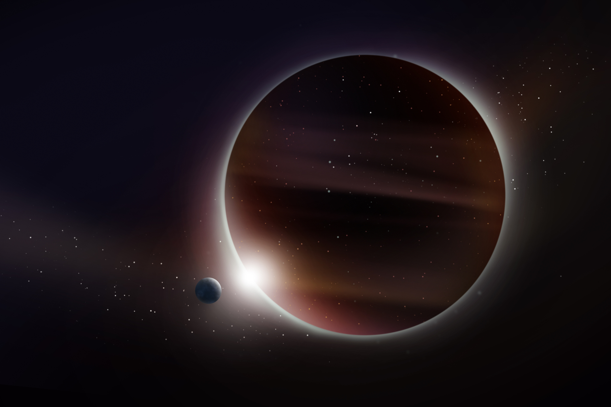 Você sabe qual é um dos maiores planetas do universo? Descubra!
