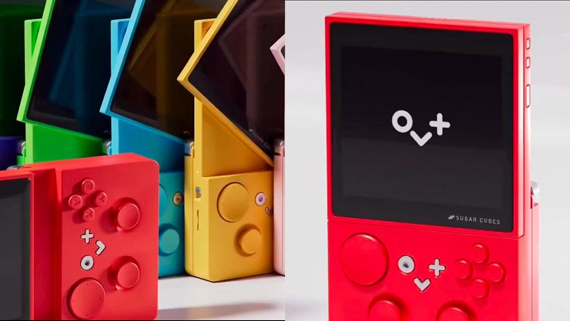 Novo console portátil retrô possui tela OLED giratória! Conheça