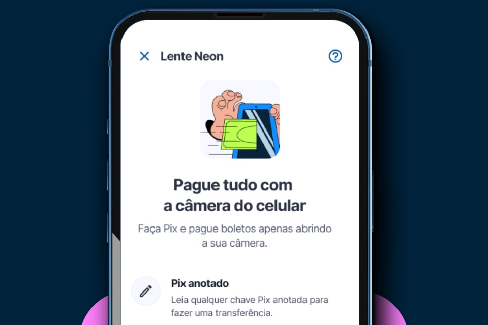 Neon lança novo app com leitura de chaves Pix manuscritas e mais; veja as melhorias