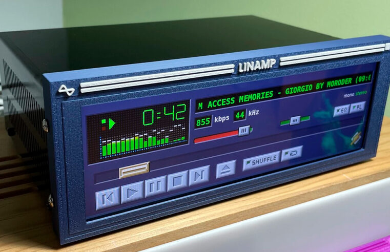 Winamp ganha uma caixinha de som física com visual clássico do app