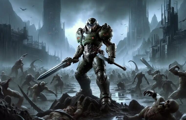 DOOM: modder coloca escudo de motoserra de Dark Ages no jogo clássico