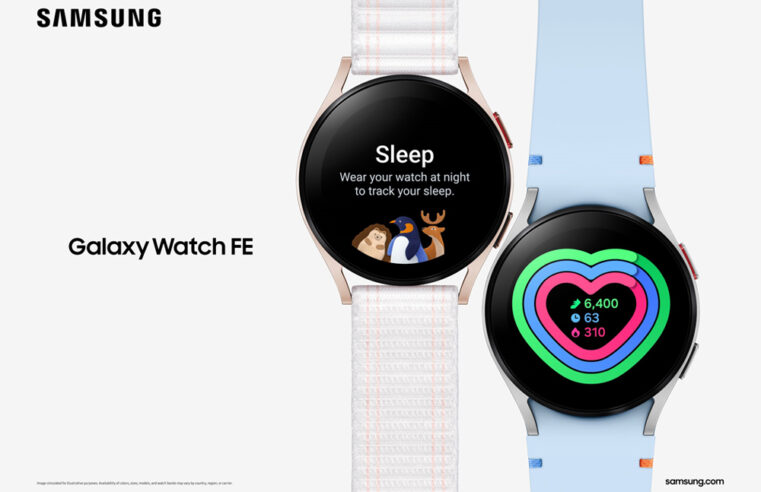 Samsung anuncia Galaxy Watch FE como opção básica de smartwatch