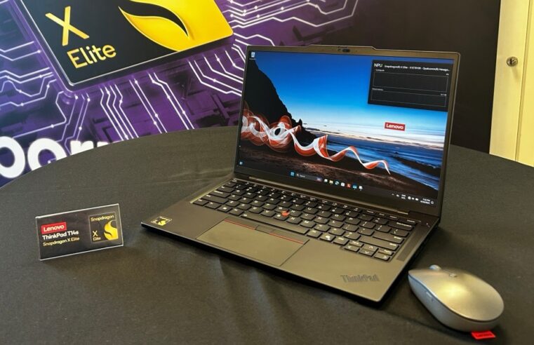 Lenovo lança primeiros notebooks com Snapdragon X Elite no Brasil; veja