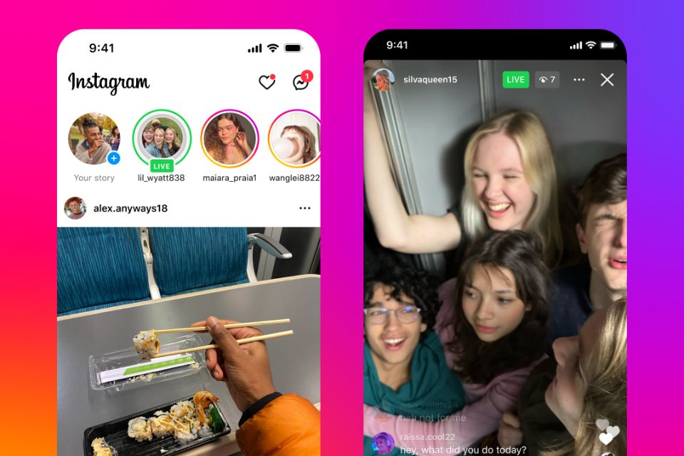 Instagram agora permite abrir lives somente para Amigos Próximos