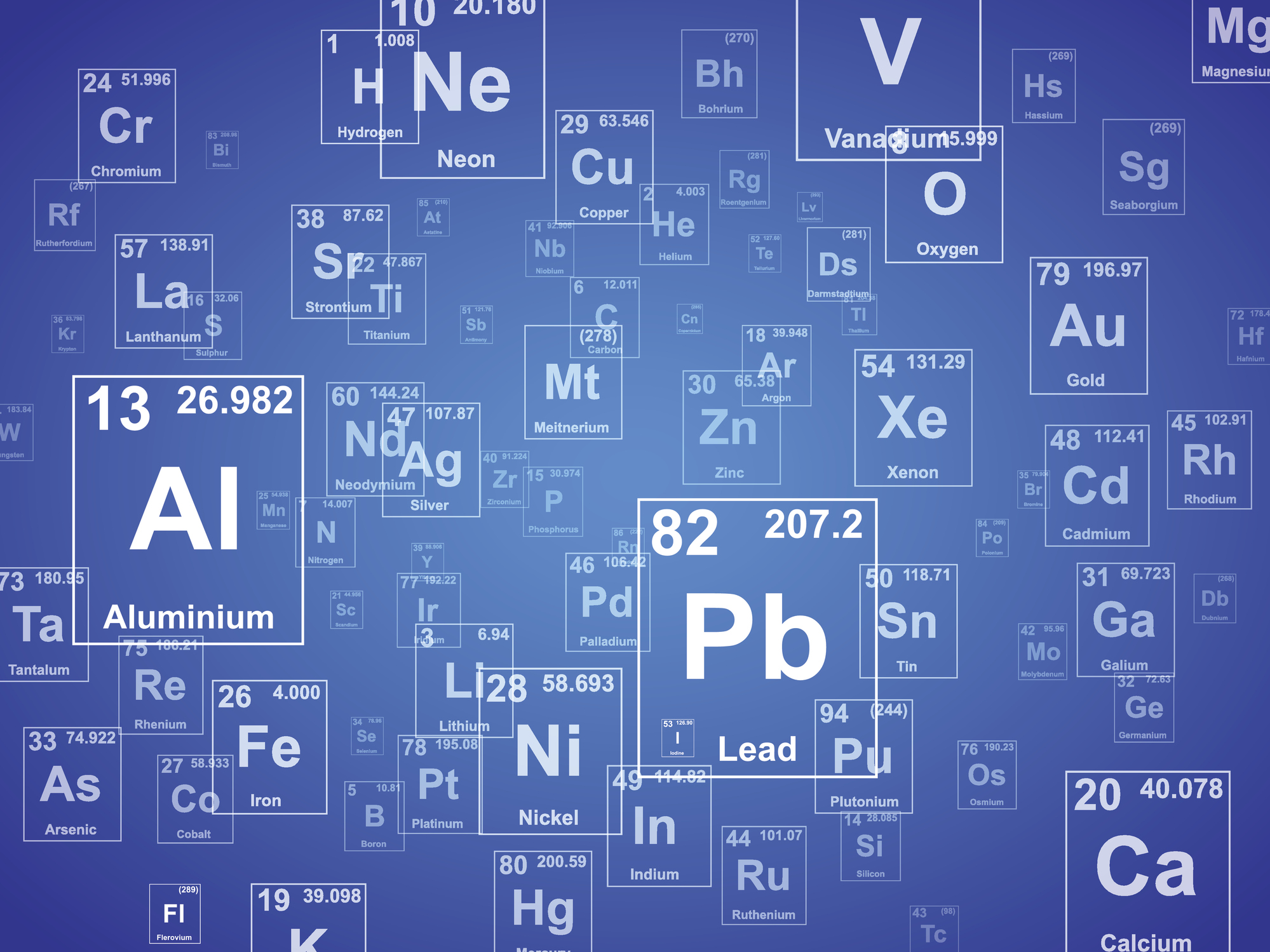 No canto da Tabela Periódica: saiba qual é o elemento químico mais pesado?
