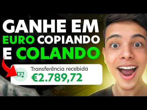 FAÇA € 3.000 POR MÊS COPIANDO E COLANDO – SEM VENDER NADA! (Dinheiro online)