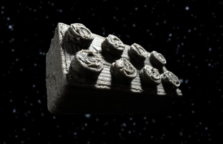Cientistas criam Lego de poeira cósmica para construção de abrigos na Lua