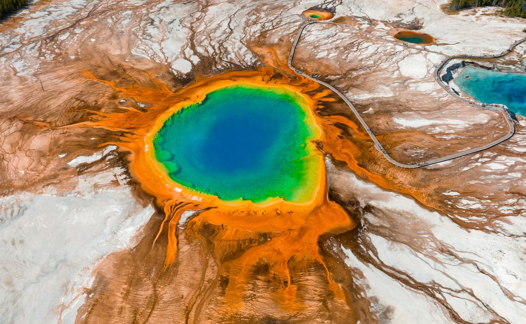 Os vírus pré-históricos das fontes termais de Yellowstone