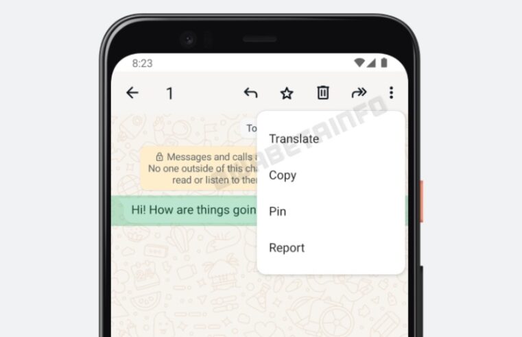 WhatsApp testa tradutor de texto para conversas no app para Android