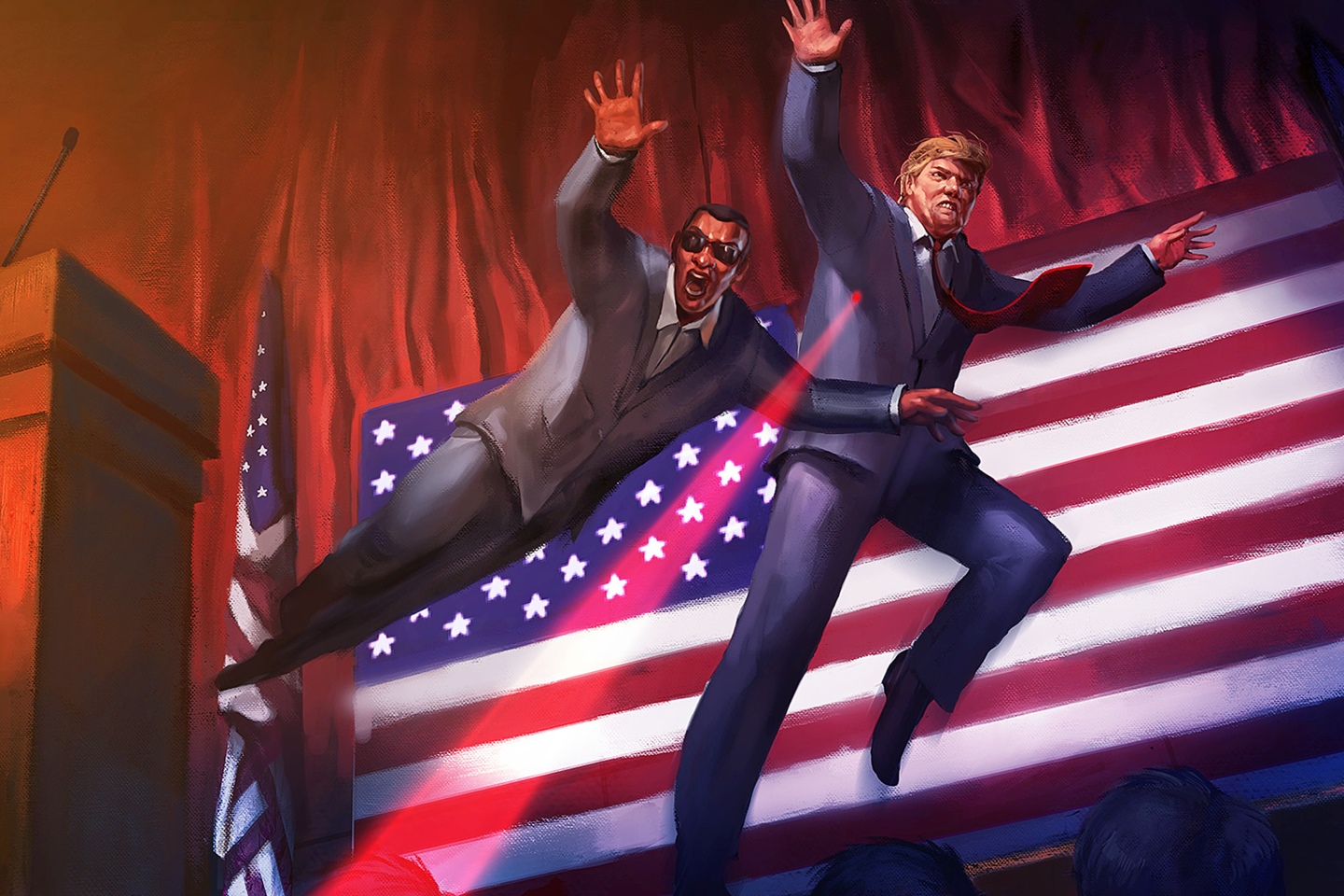 Você pode salvar o presidente de levar um tiro neste jogo baratinho da Steam