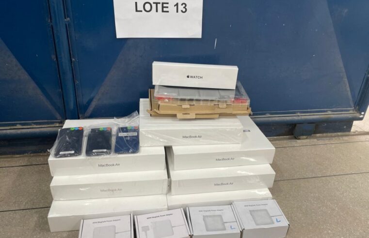Leilão da Receita tem iPhones, iPads e mais com lances a partir de R$ 300; saiba como participar