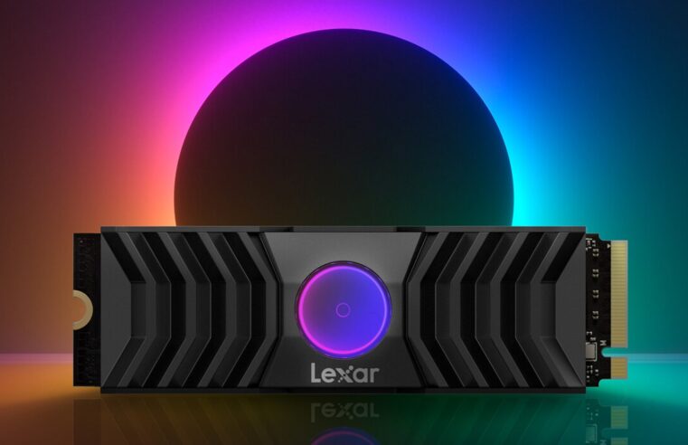 Novo SSD da Lexar traz ventoinha e LEDs RGB! Conheça o NM1090 PCIe 5.0!