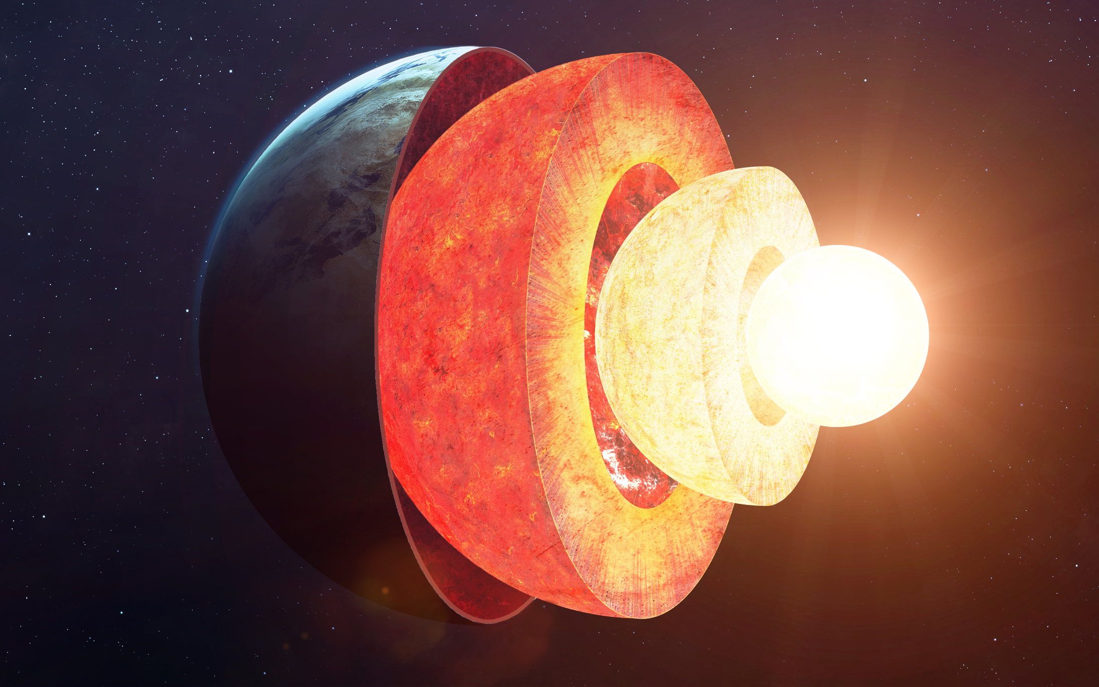 Núcleo da Terra está girando ao contrário: o que isso significa?