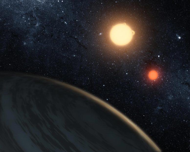 Como seria se a Terra tivesse dois sóis?