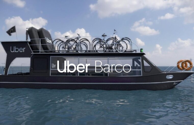 Em comemoração aos 10 anos no Brasil, Uber lança transporte de barco e tobogã