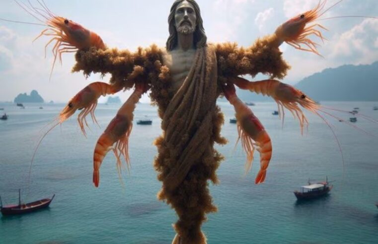 O que é slop? Entenda o conceito por trás de imagens como o ‘Jesus Camarão’