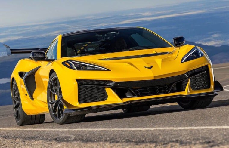 Novo Corvette ZR1 é apresentado com motor V8 biturbo de mais de 1.000cv