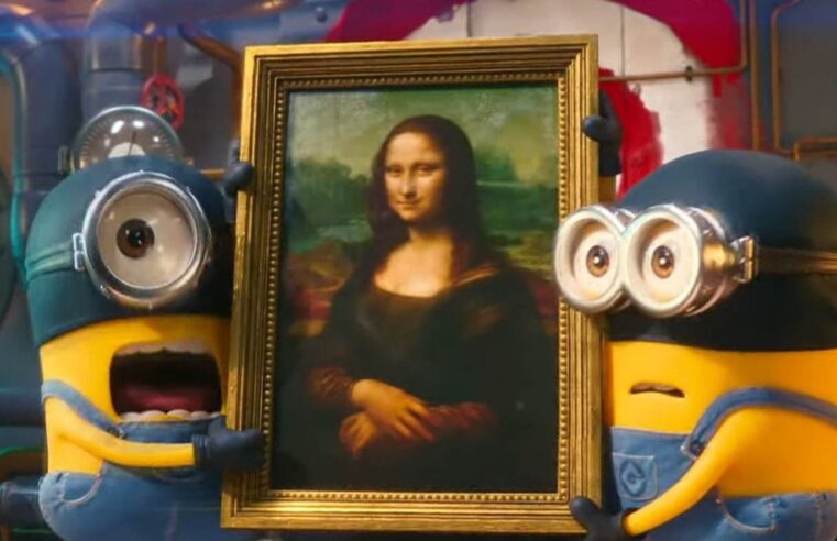 Minions roubam a Mona Lisa na abertura das Olimpíadas de 2024! Assista