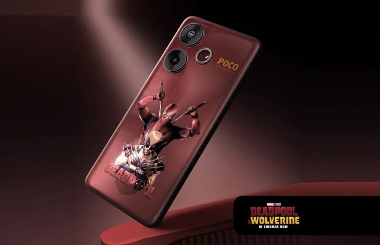 Poco lança celular temático de Deadpool & Wolverine; veja fotos