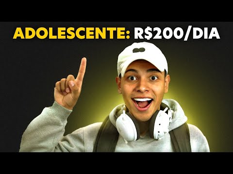 COMO GANHAR MUITO DINHEIRO RÁPIDO SENDO ADOLESCENTE! (Dinheiro online)