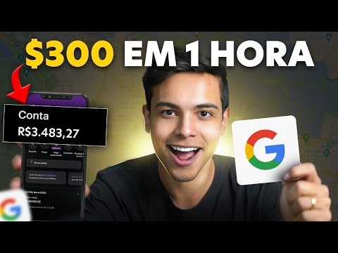 FAÇA R$300 EM 1 HORA COM O GOOGLE PELO CELULAR – Passo a Passo (Dinheiro online 2024)