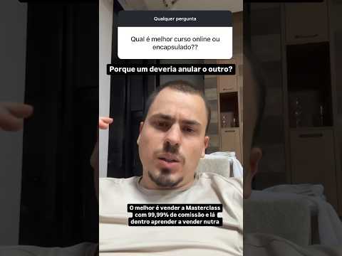 Daniel Penin prefere vender curso online? #danielpenin