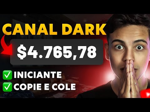 COMO CRIAR UM CANAL DARK E GANHAR R$4.000 POR MÊS NO YOUTUBE – Passo a Passo (Dinheiro online)
