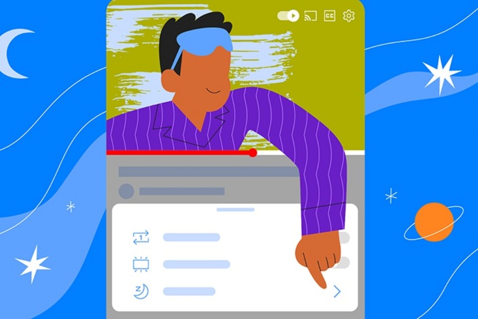 YouTube Premium testa temporarizador de sono; experimente