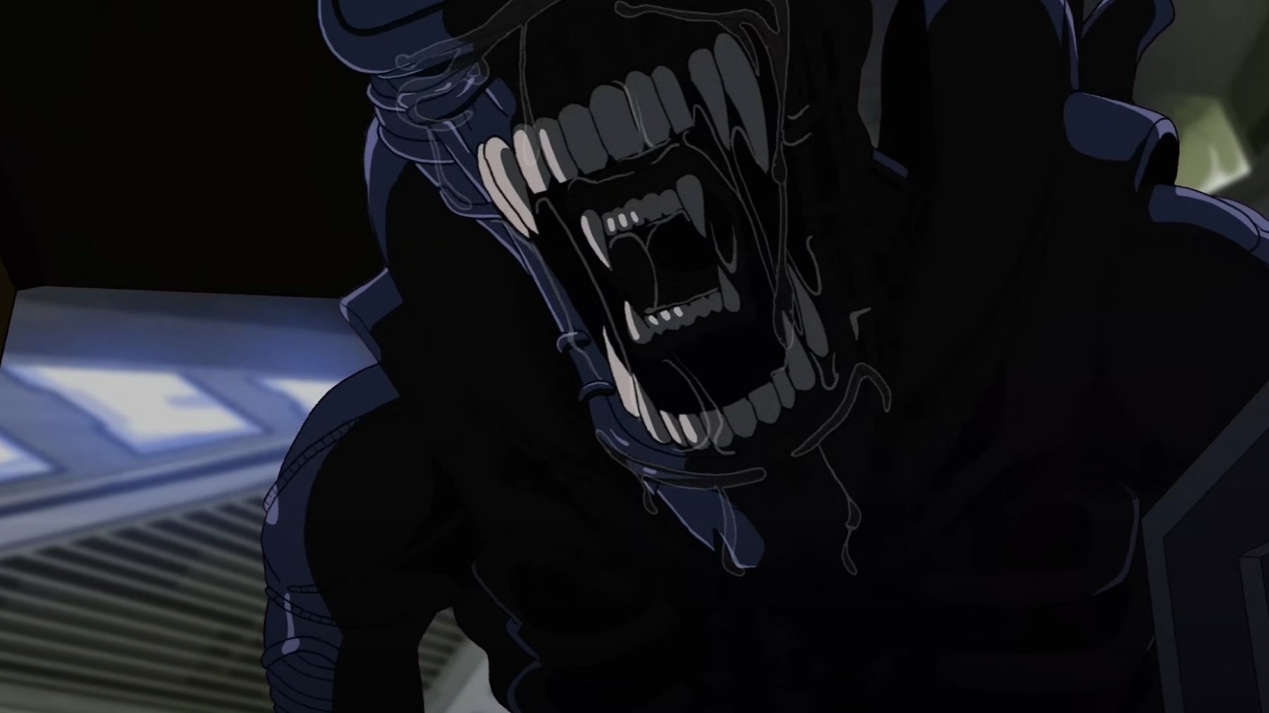 E se Alien fosse um anime dos anos 90? Curta-metragem de terror traz xenomorfo animado