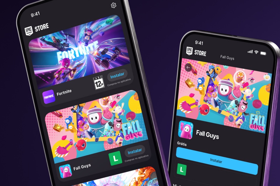 Epic Games Store chega para celulares Android e iOS e terá jogos grátis