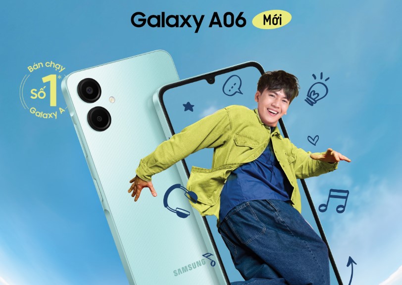 Samsung Galaxy A06 é lançado ‘baratinho’ e com ficha técnica humilde