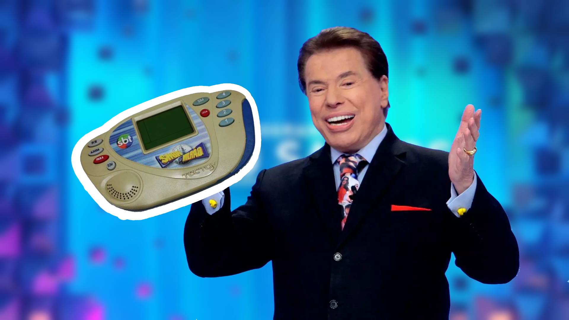 Silvio Santos tinha jogo no Mega Drive e lançou até portátil com a TecToy! Relembre games com o dono do SBT